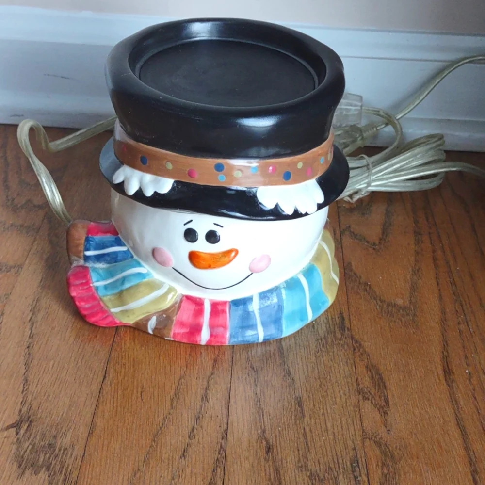 Gold Canyon Wax Pod Snowman Warmer